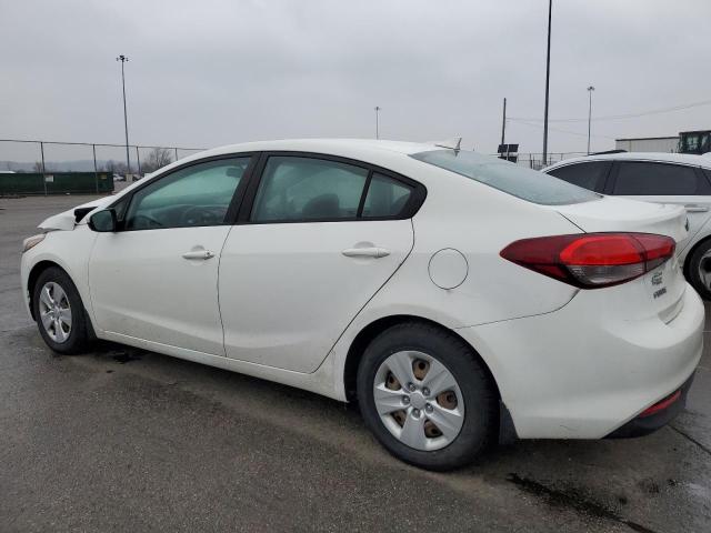  KIA FORTE 2017 White