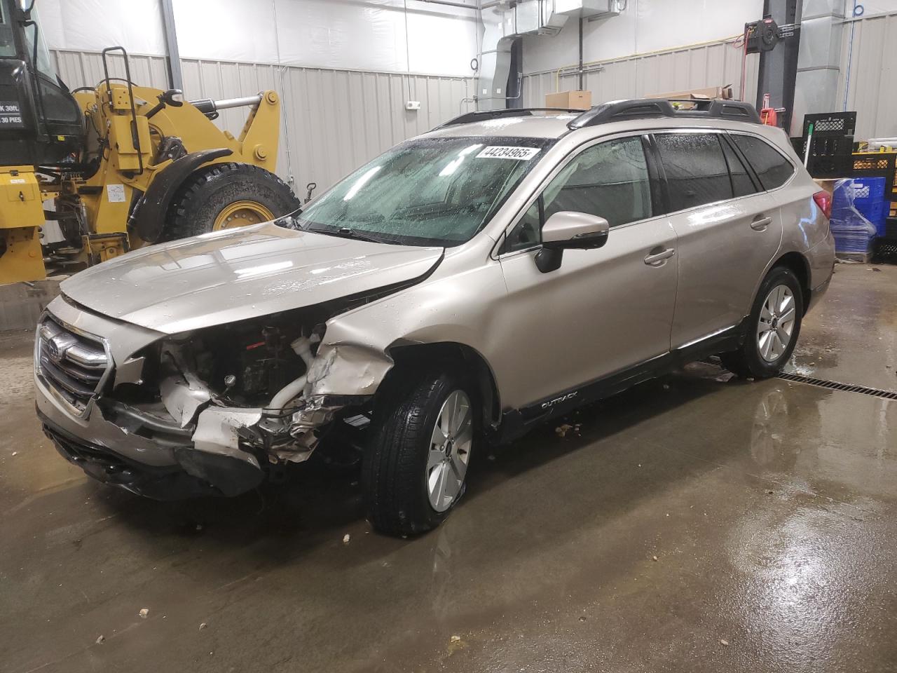 2019 Subaru Outback 2.5I Premium en Venta en Casper, WY - Front End