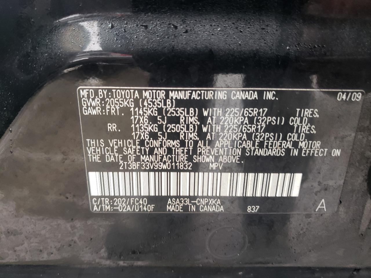 2009 Toyota RAV 4 - Image 14
