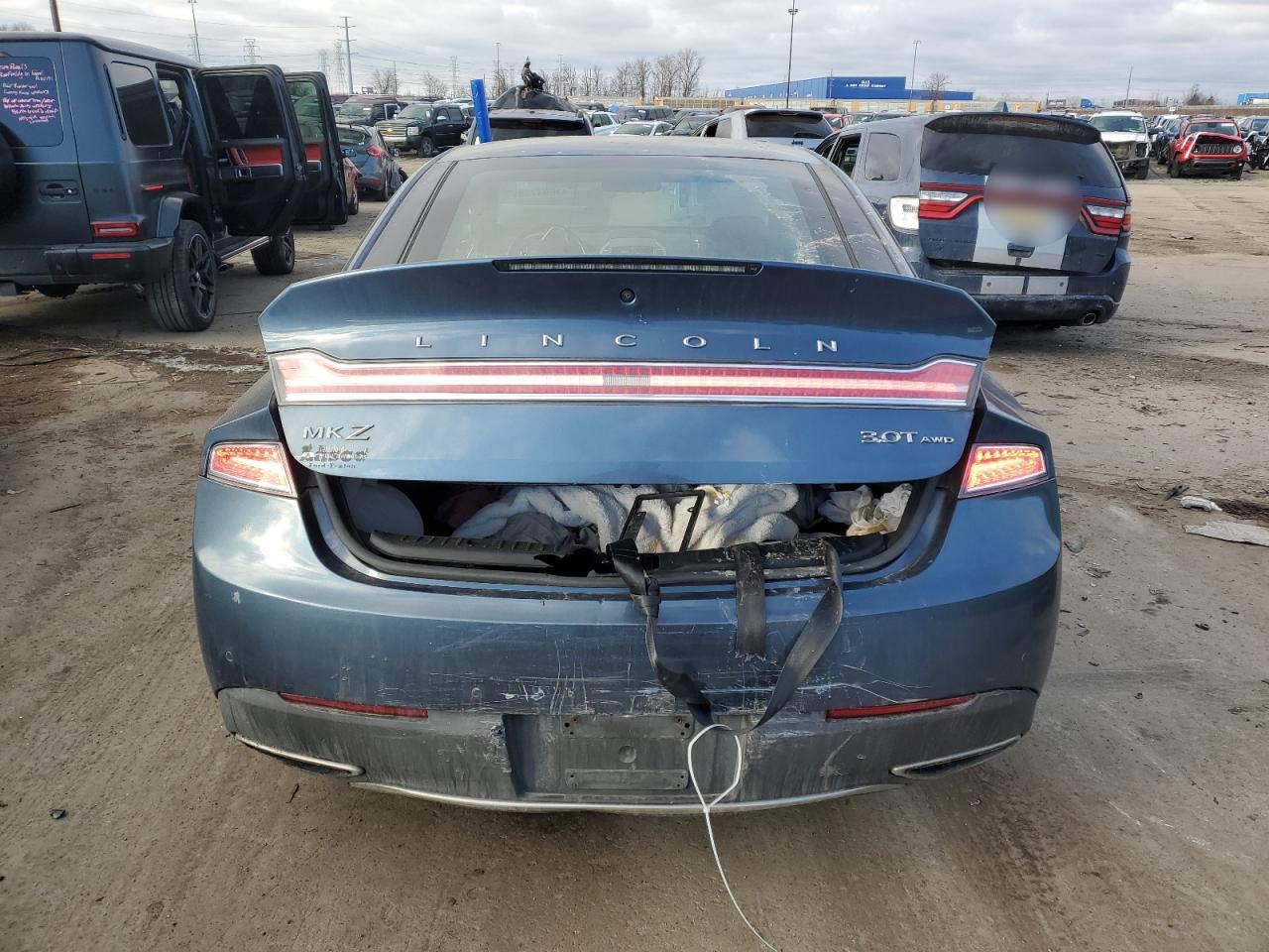 2018 Lincoln Mkz Reserve VIN: 3LN6L5FC6JR607811 Lot: 43894755