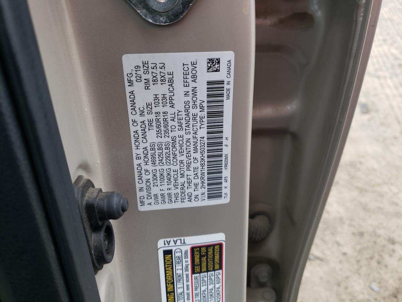 2019 Honda CR-V - Image 15