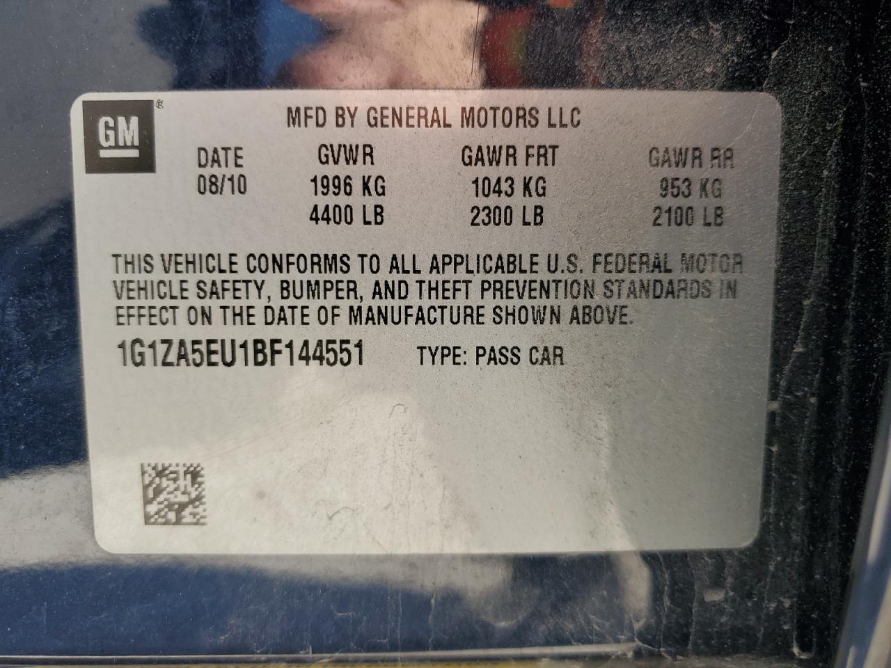 2011 Chevrolet Malibu - Image 13