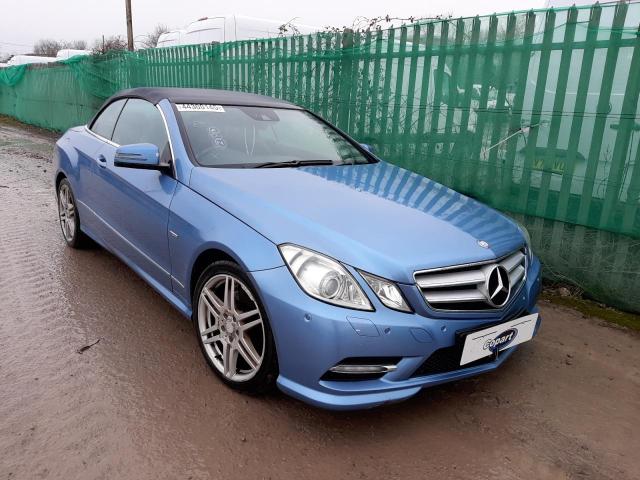 2012 MERCEDES BENZ E 250 BLUE