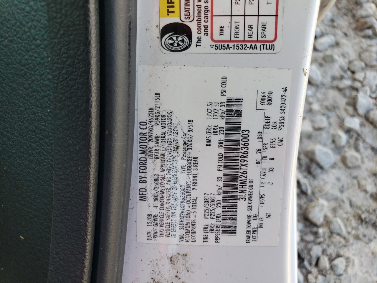 2009 Lincoln MKZ - Image 12