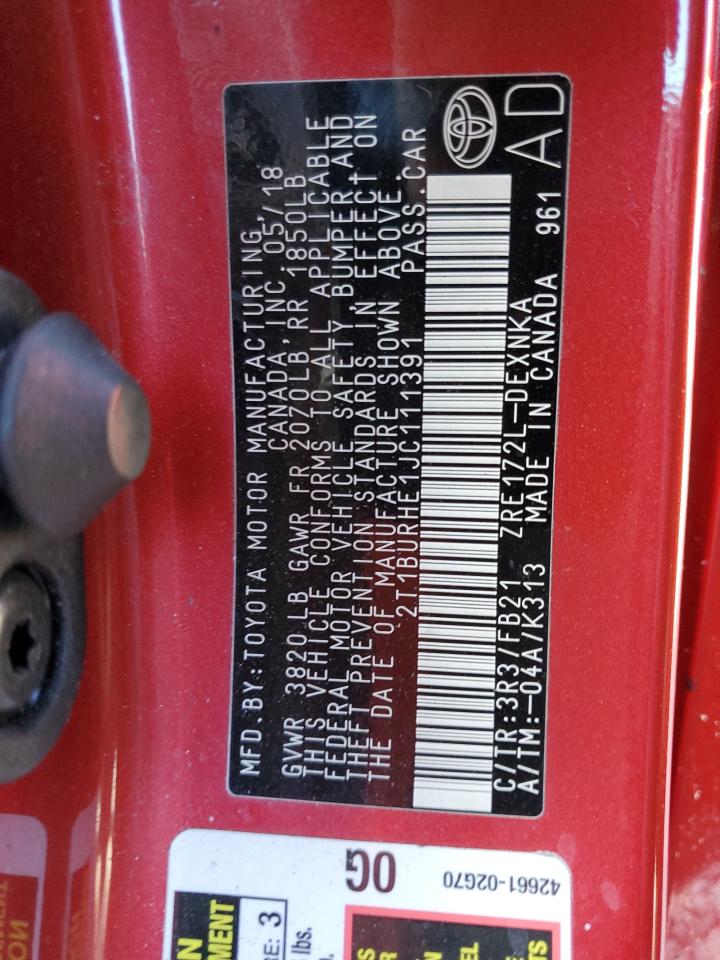 2018 Toyota Corolla - Image 12