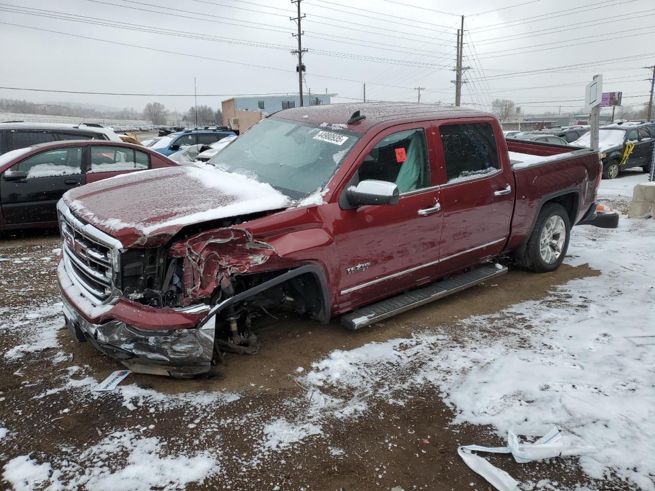 2017 Gmc Sierra C1500 Slt na sprzedaż w Colorado Springs, CO - Front End