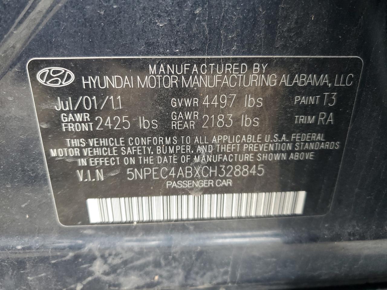 2012 Hyundai Sonata - Image 12