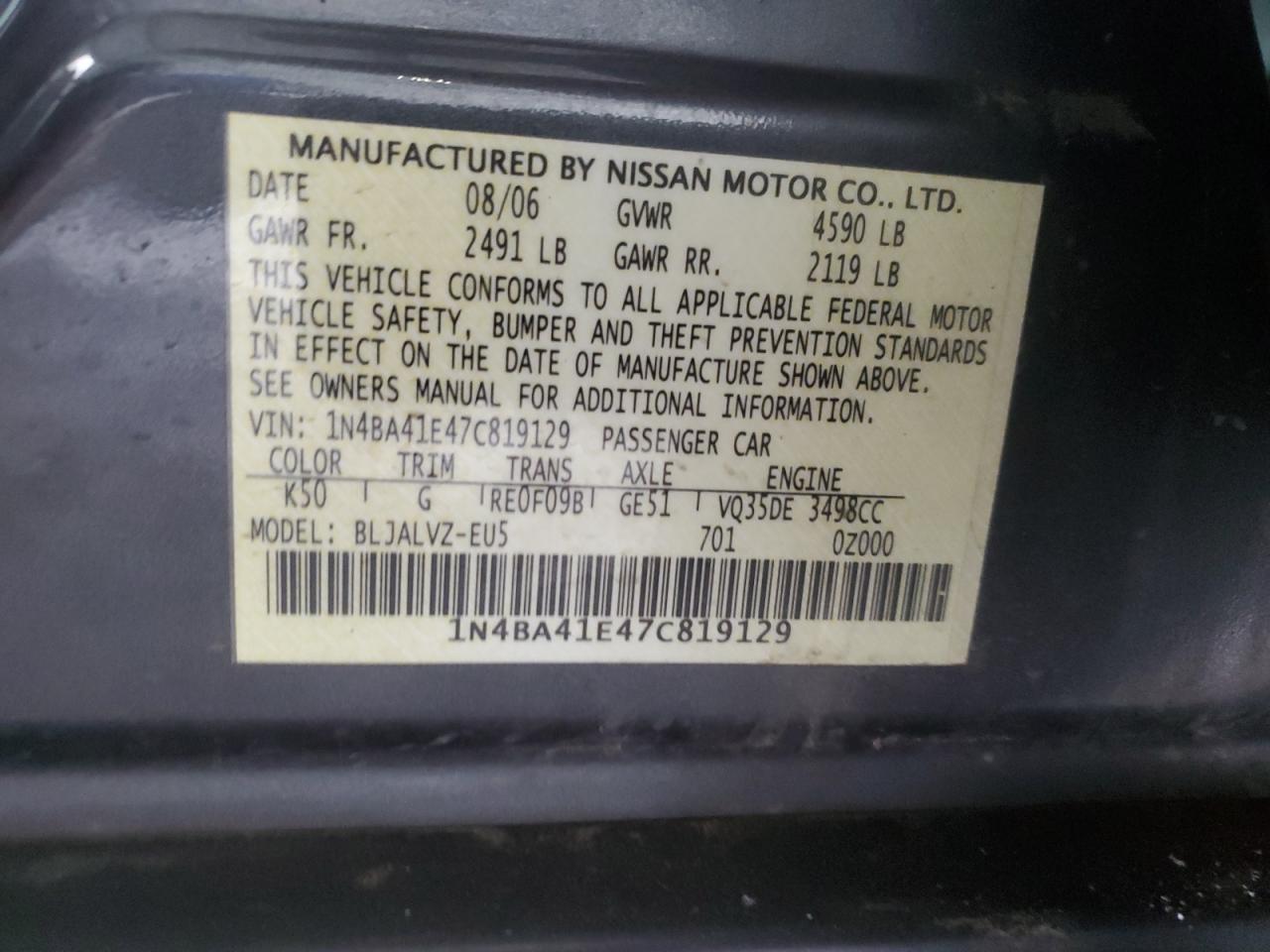 2007 Nissan Maxima - Image 12