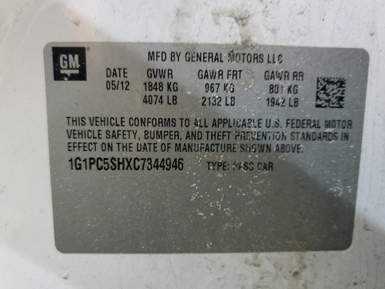 2012 Chevrolet Cruze - Image 12