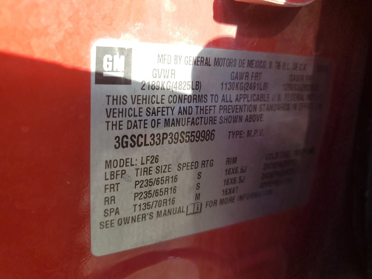 2009 Saturn VUE - Image 13