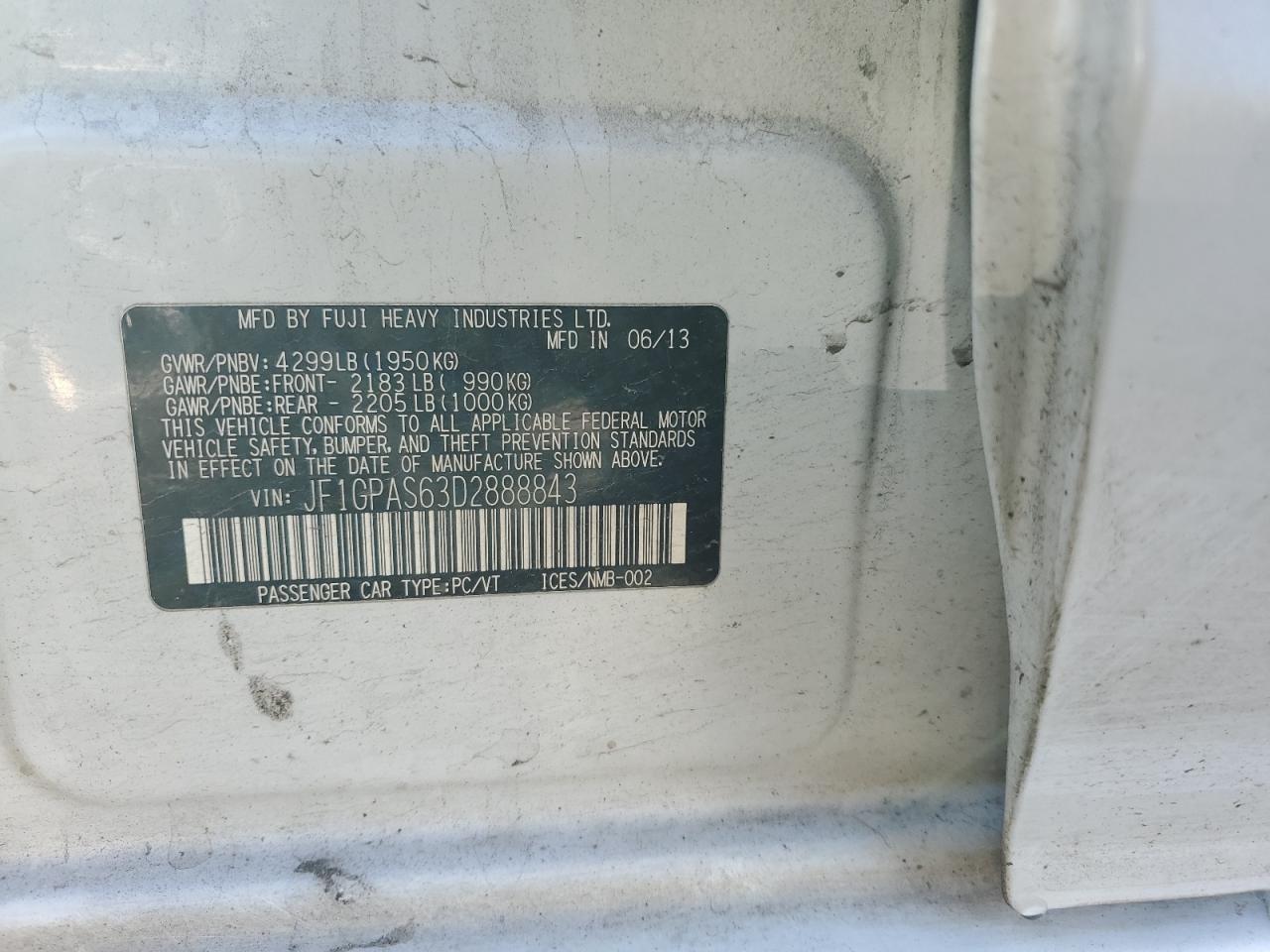2013 Subaru Impreza - Image 12