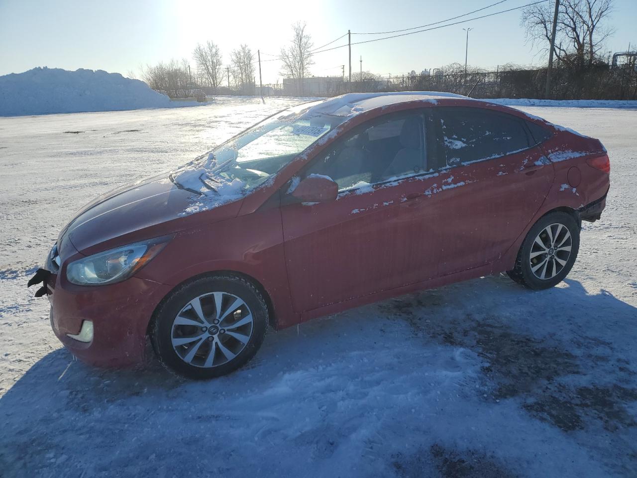2014 Hyundai Accent Gls for Sale in Montreal-est, QC - Rear End
