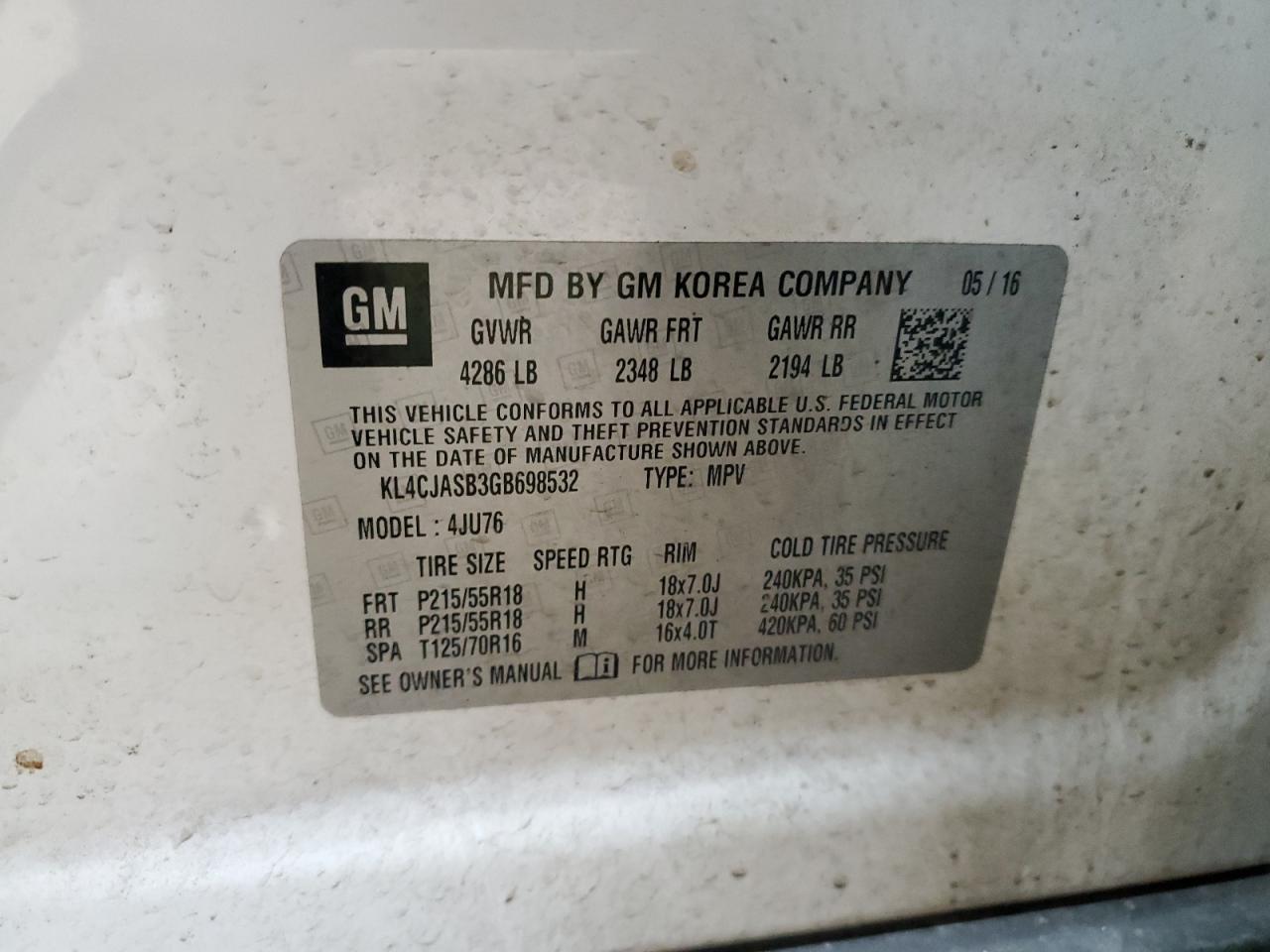 2016 Buick Encore - Image 15