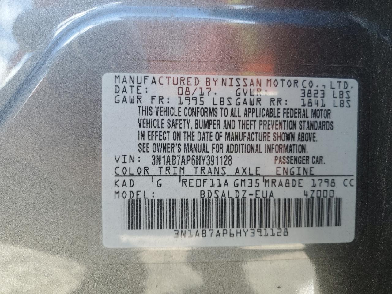 2017 Nissan Sentra - Image 12