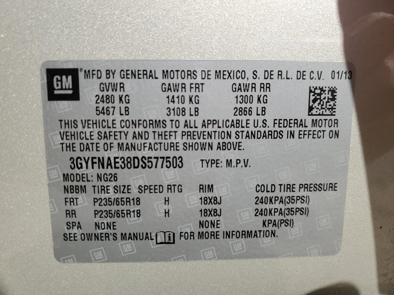 2013 Cadillac SRX - Image 14