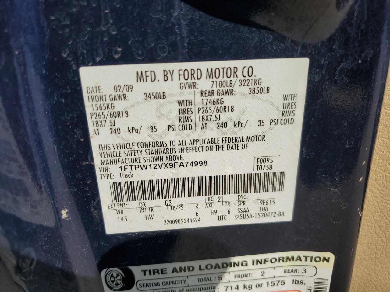 2009 Ford F-150 - Image 12