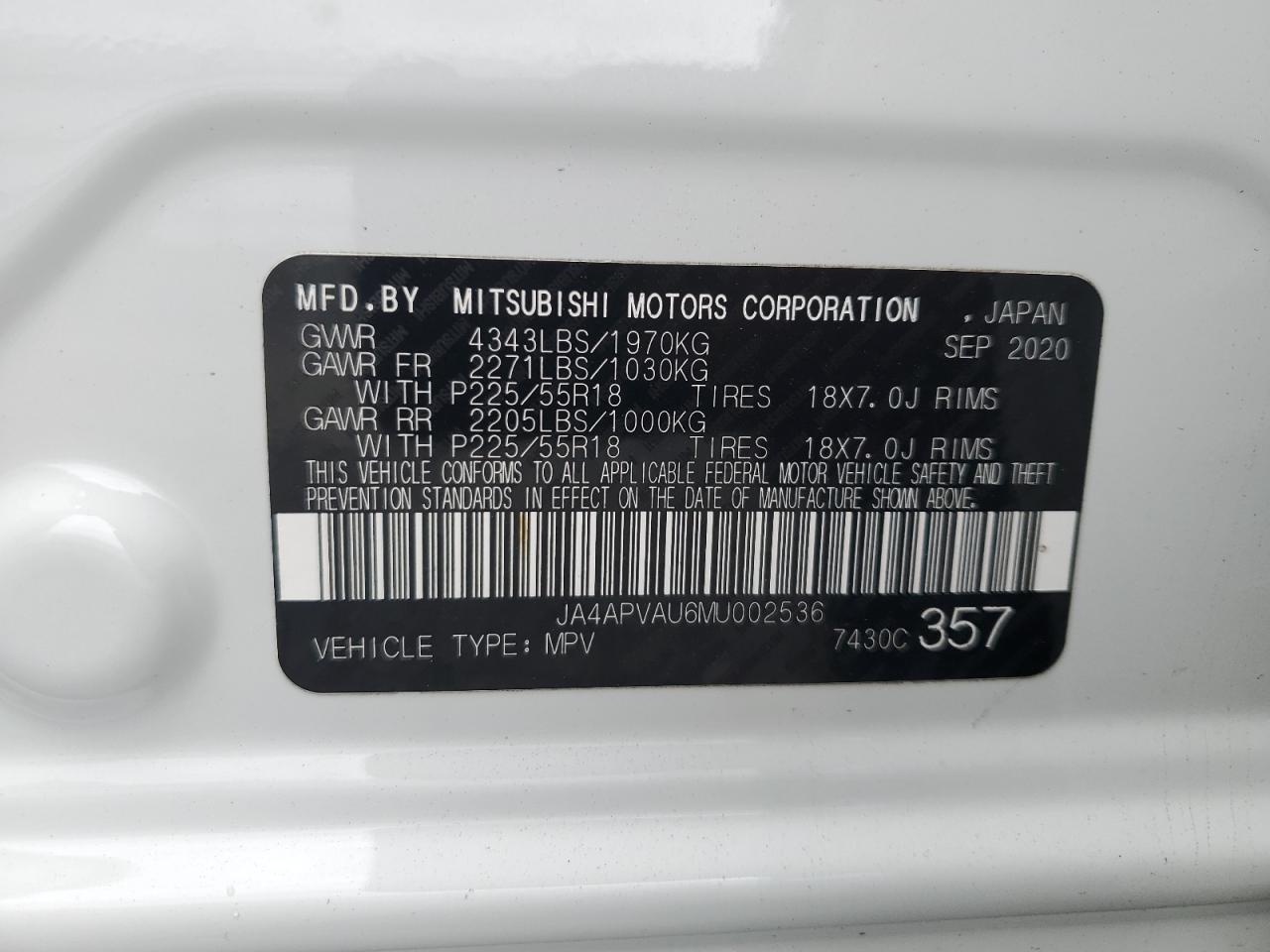 2021 Mitsubishi Outlander - Image 14