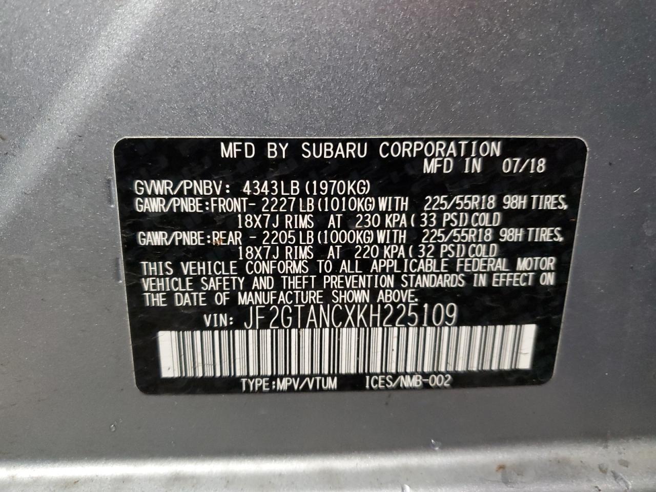 2019 Subaru XV - Image 15