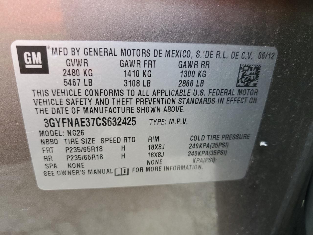 2012 Cadillac SRX - Image 13
