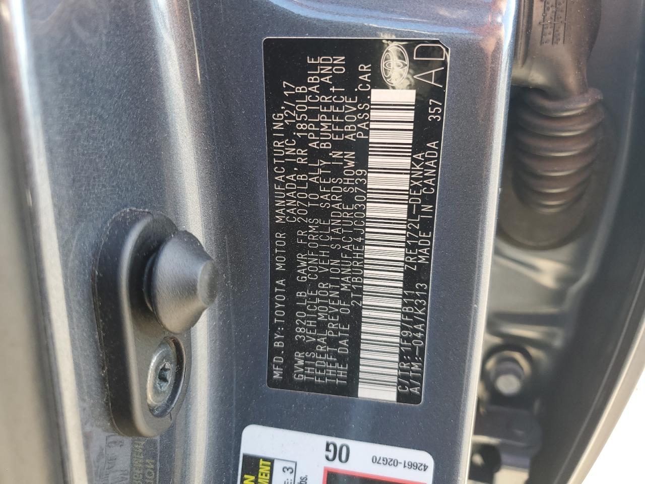 2018 Toyota Corolla - Image 12