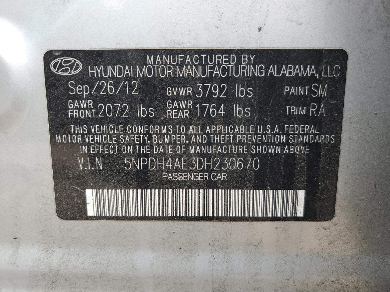 2013 Hyundai Elantra - Image 12