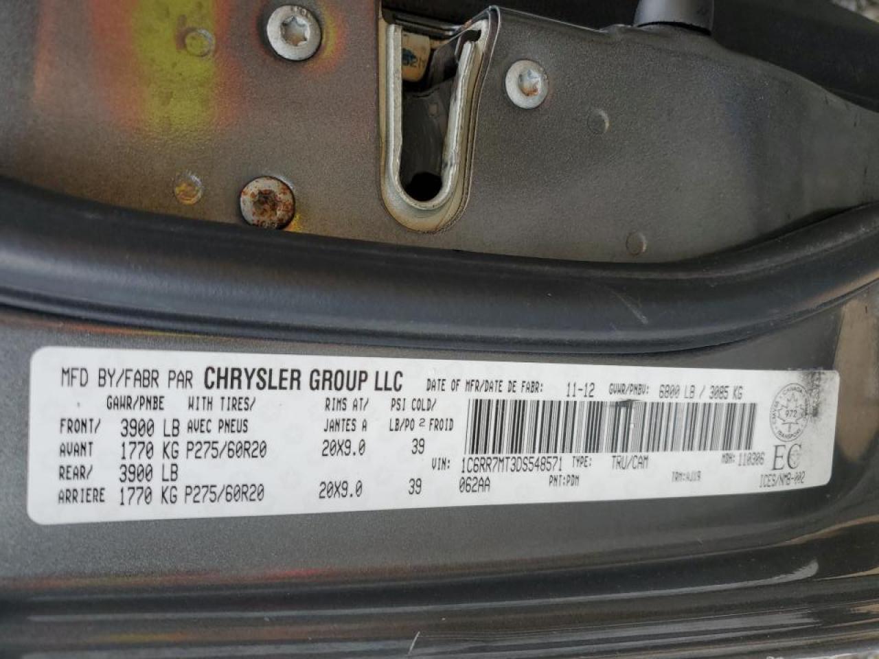2013 RAM 1500 - Image 12