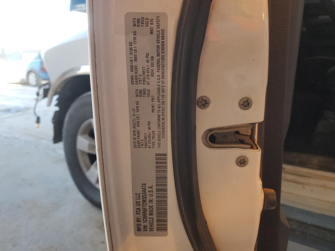 2021 RAM 1500 - Image 13