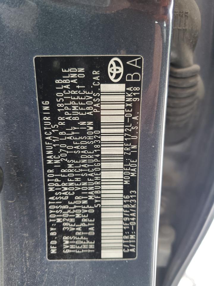 2016 Toyota Corolla - Image 13