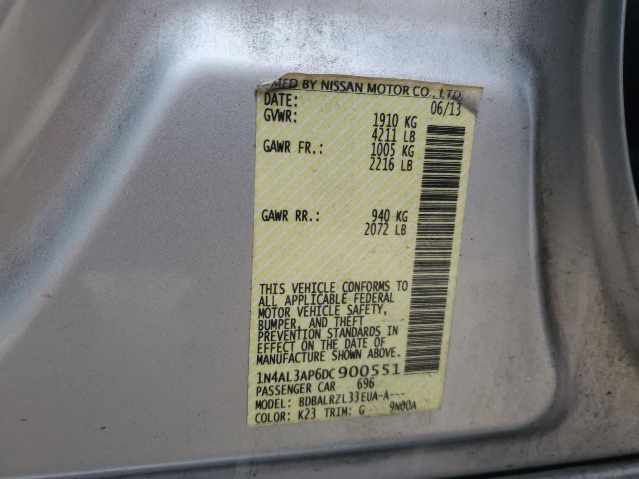 2013 Nissan Altima - Image 13