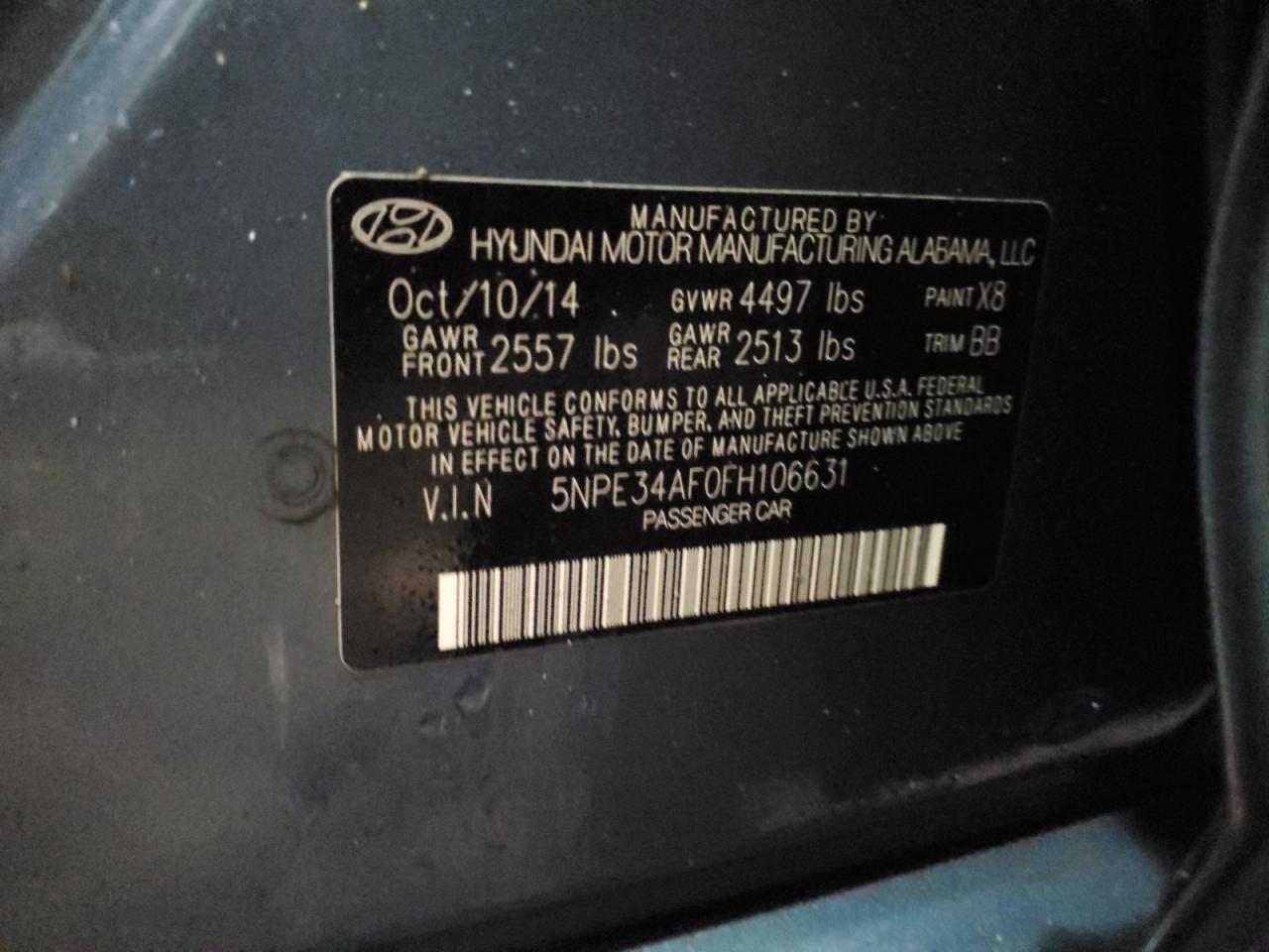 2015 Hyundai Sonata - Image 12