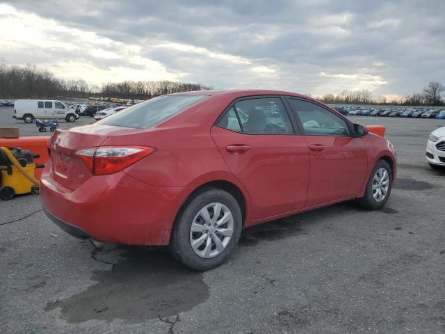  TOYOTA COROLLA 2016 Czerwony