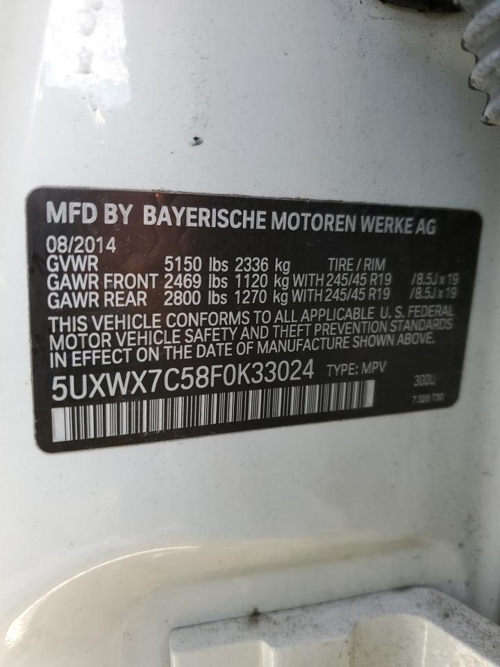 2015 BMW X3 - Image 14