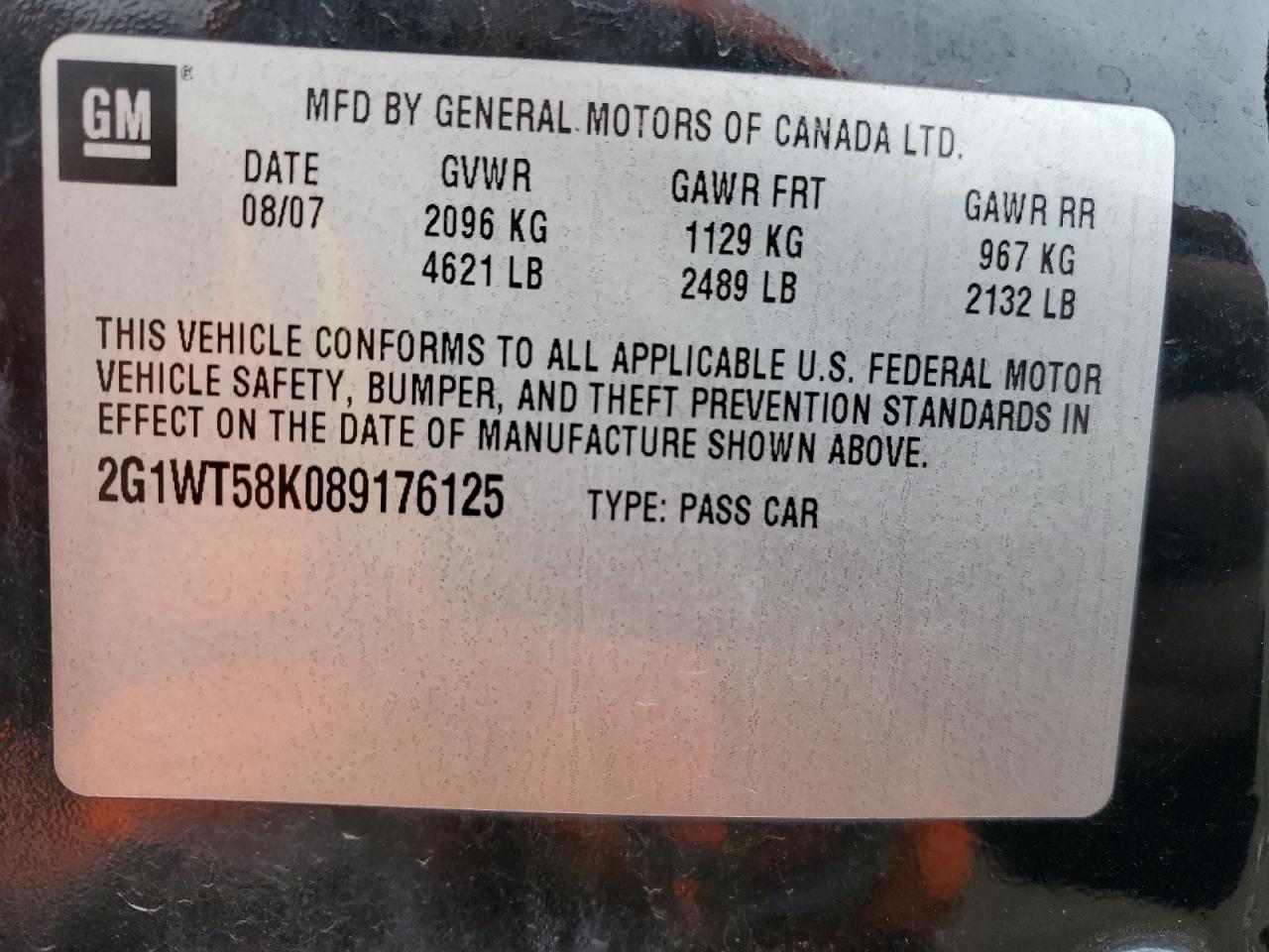 2008 Chevrolet Impala - Image 12