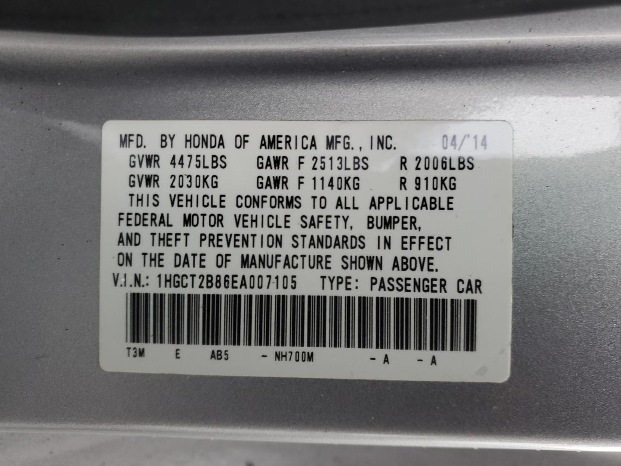 2014 Honda Accord - Image 12