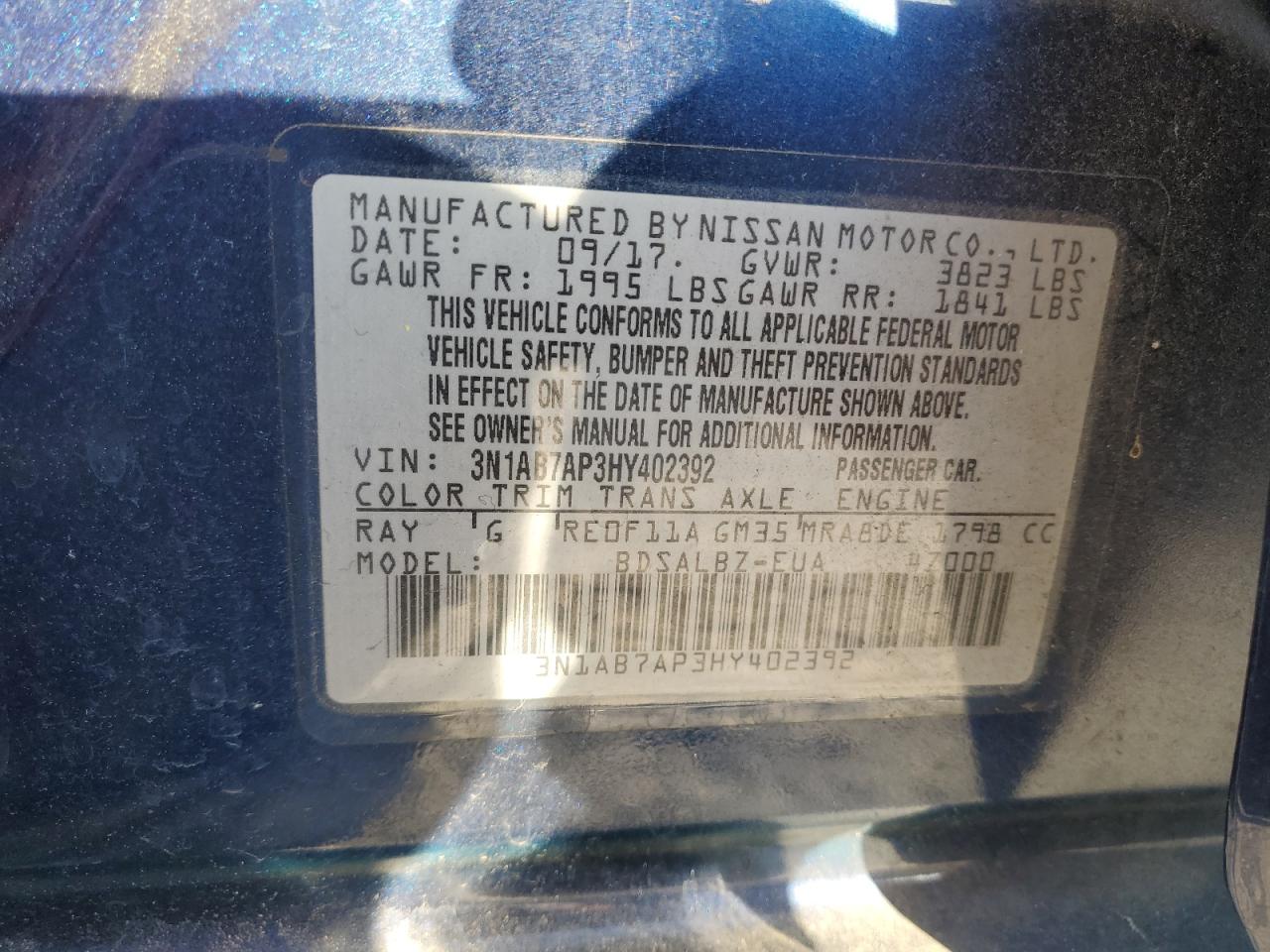 2017 Nissan Sentra - Image 12