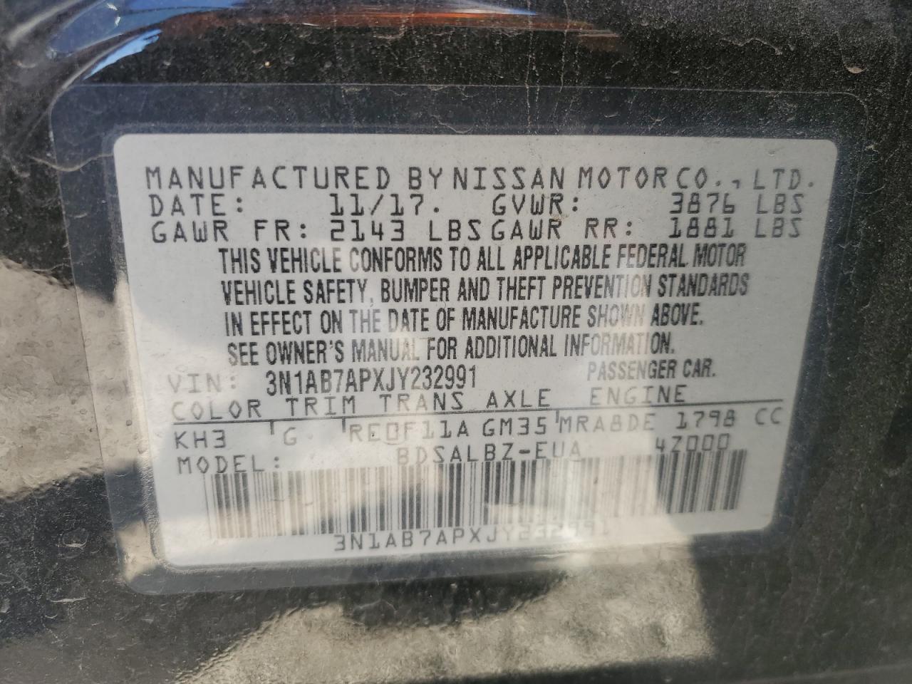 2018 Nissan Sentra - Image 14
