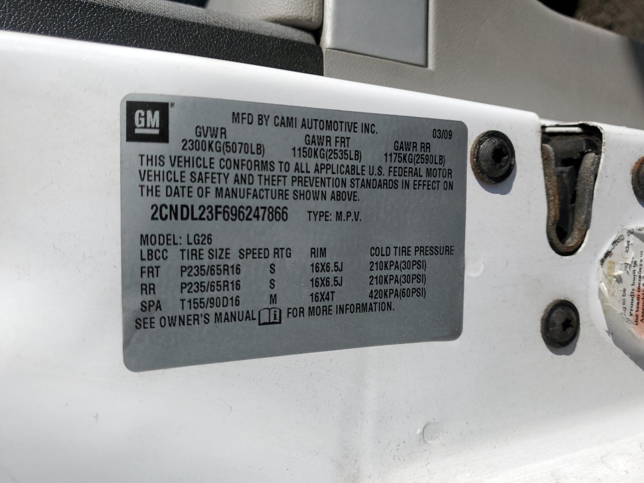 2009 Chevrolet Equinox - Image 13