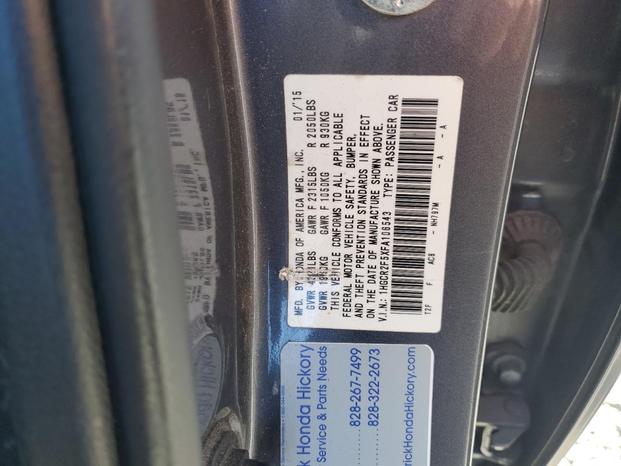 2015 Honda Accord - Image 12