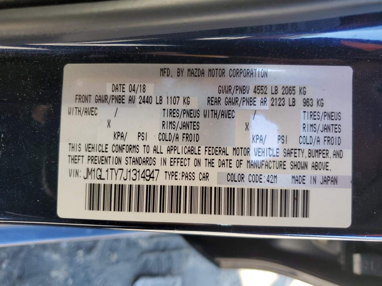 2018 Mazda 6 - Image 12