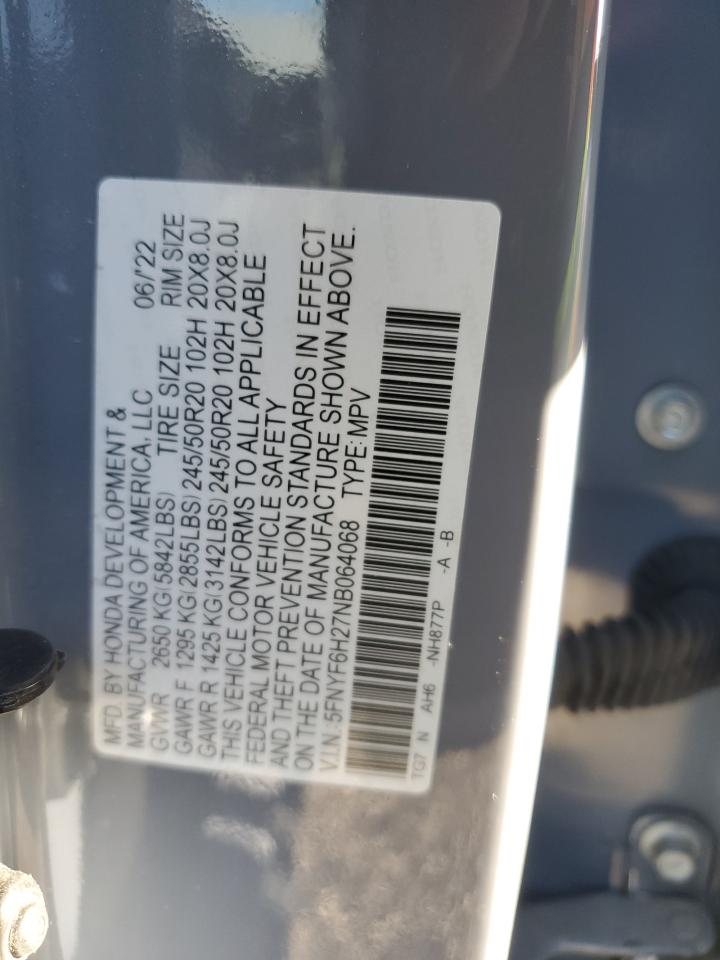 2022 Honda Pilot - Image 13