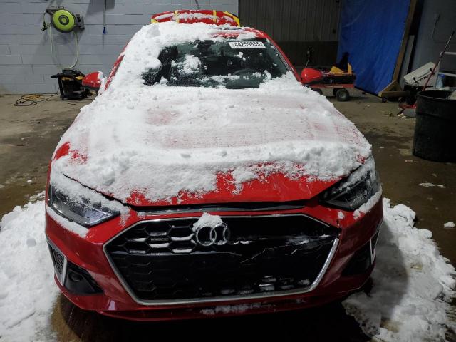  AUDI A4 2024 Czerwony