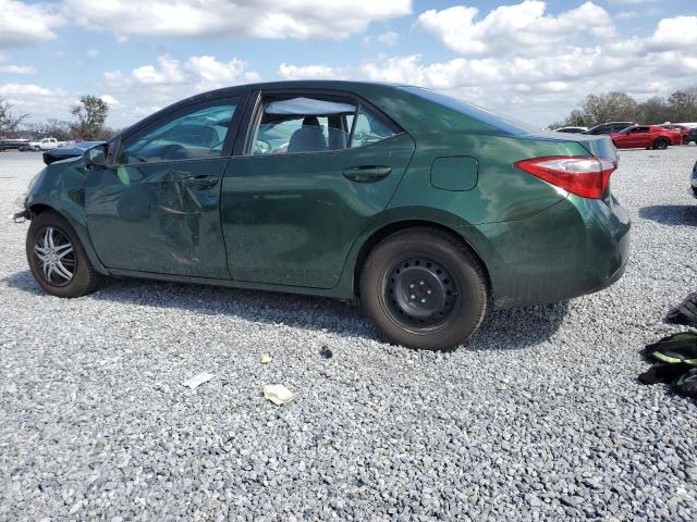  TOYOTA COROLLA 2016 Zielony
