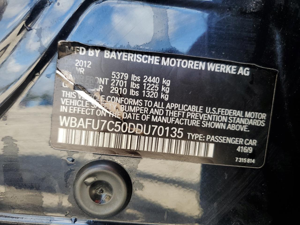 2013 BMW 5er - Image 12