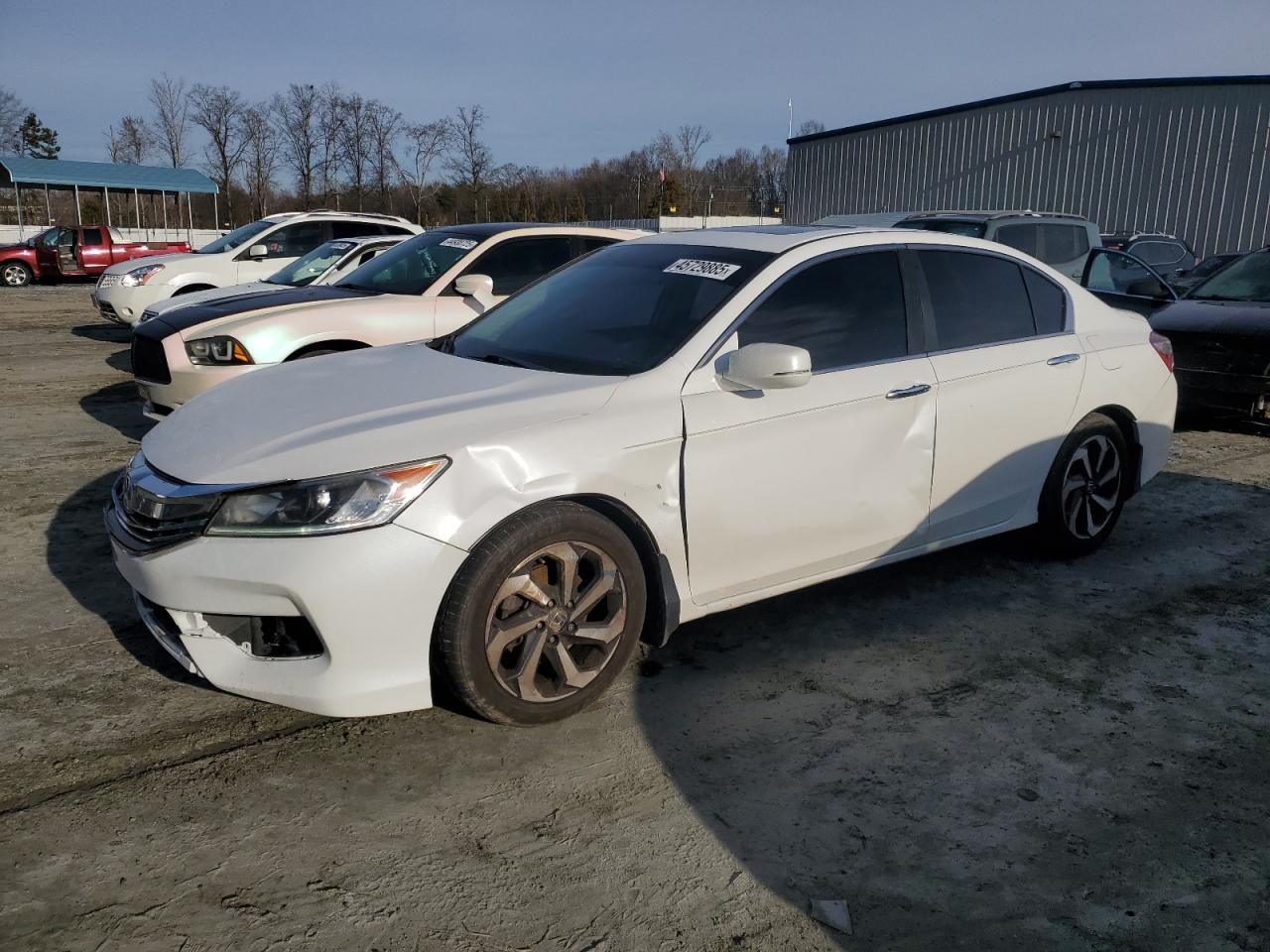 2016 Honda Accord Ex zu verkaufen in Spartanburg, SC - Side