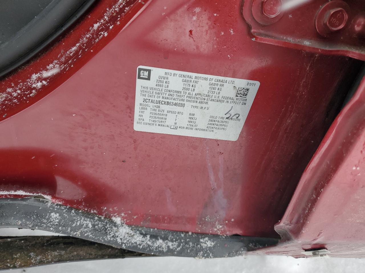 2011 GMC Terrain - Image 13