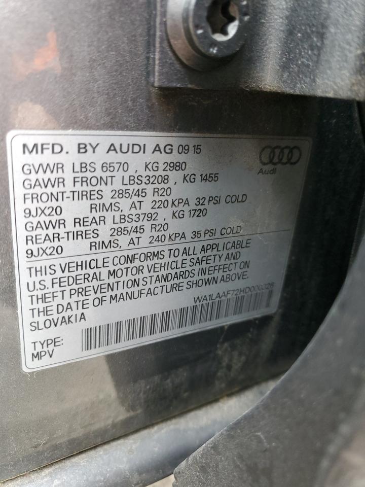 2017 Audi Q7 - Image 13