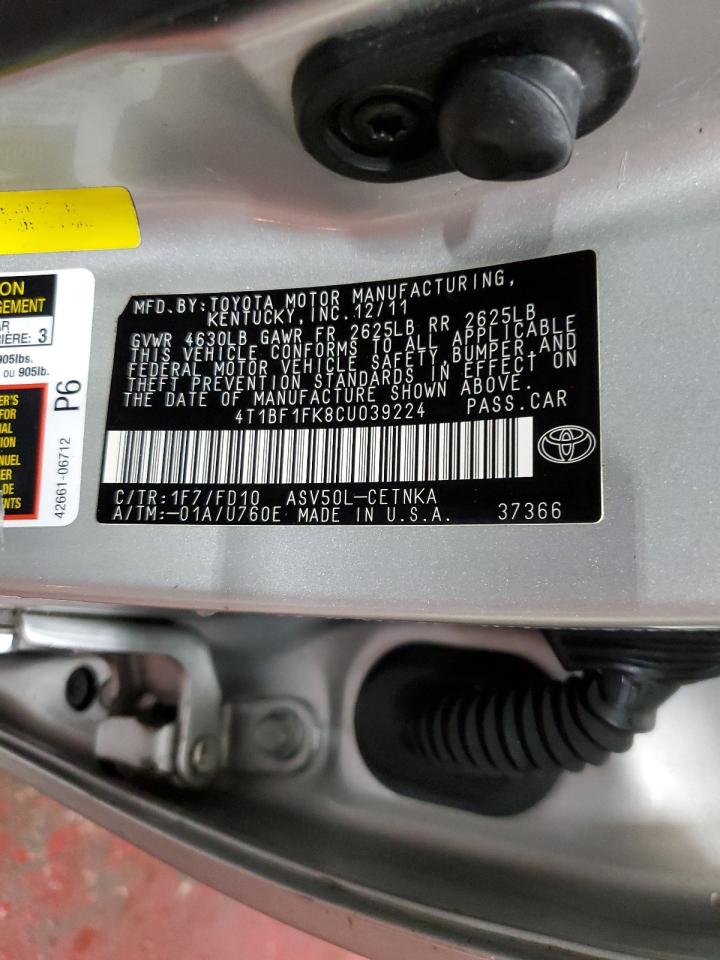 2012 Toyota Camry - Image 12