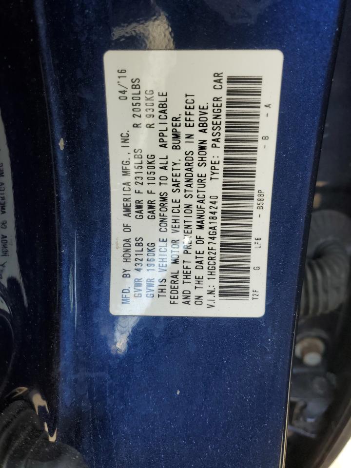 2016 Honda Accord - Image 13
