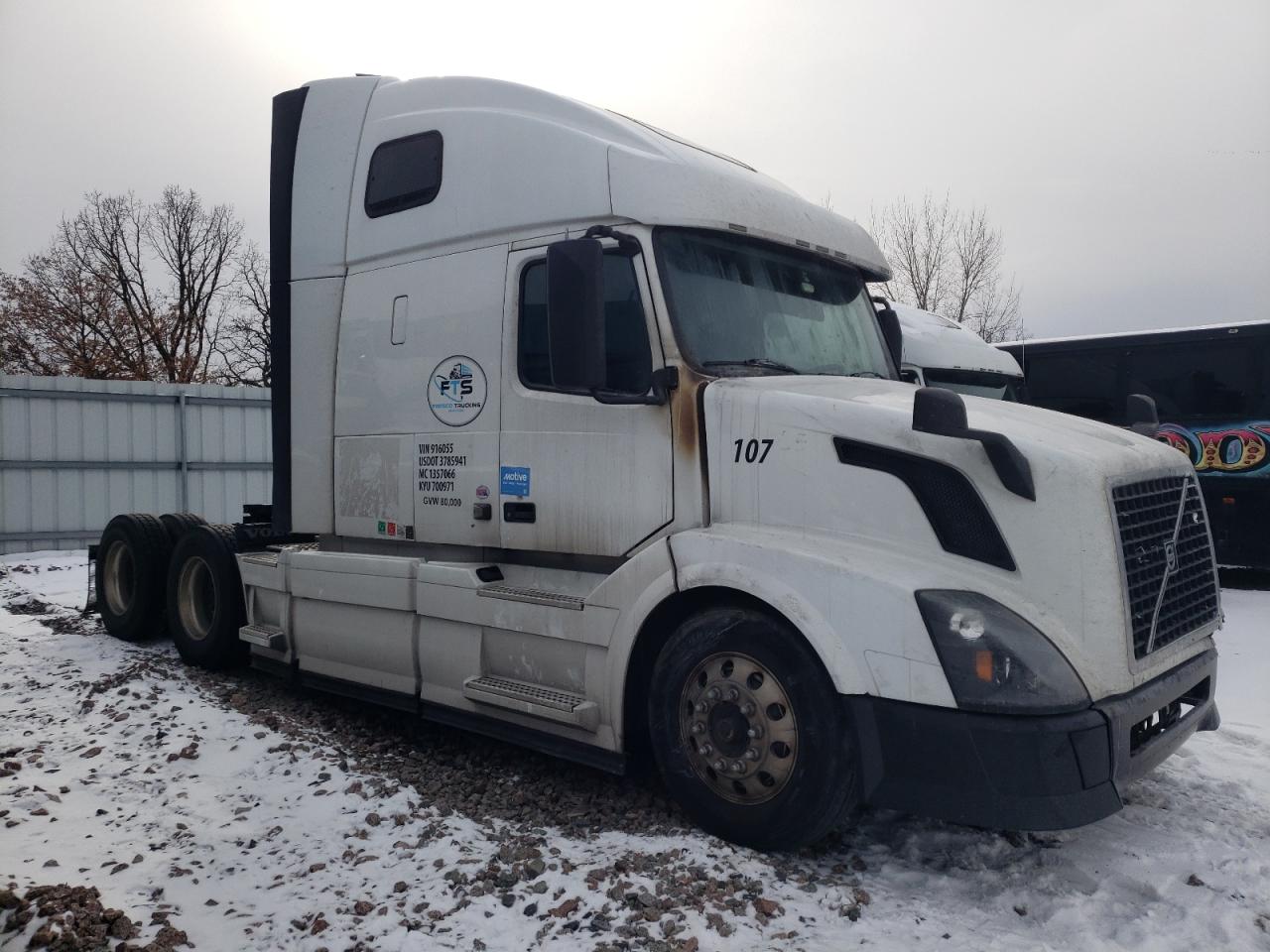 2015 Volvo Vn Vnl for Sale in Avon, MN - Burn