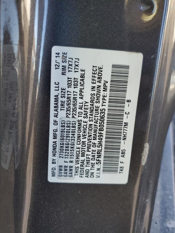 2015 Honda Odyssey - Image 13